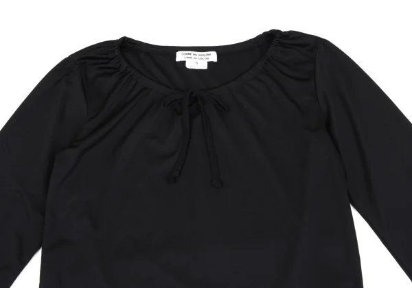 COMME des GARCONS Poly Cord Neck T Shirt K-163276_003