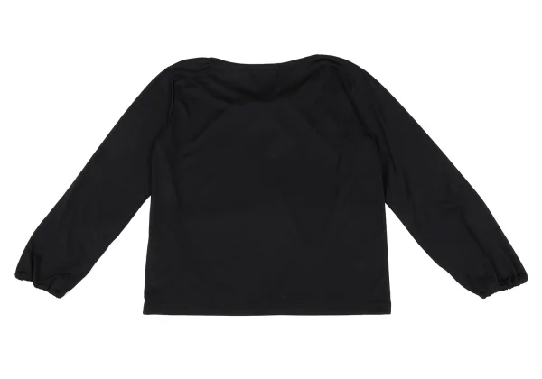 COMME des GARCONS Poly Cord Neck T Shirt K-163276_010