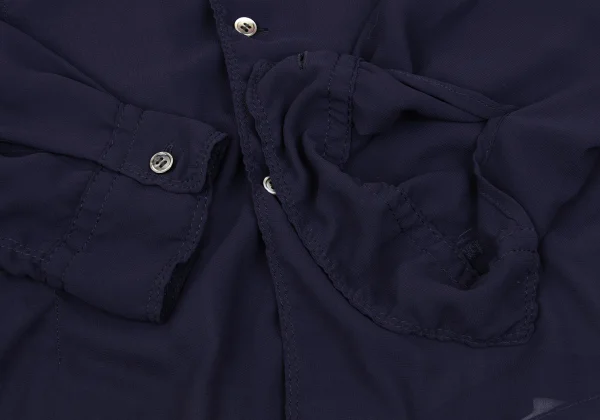 COMME des GARCONS Poly Puckering See-through Shirt K-163277_006