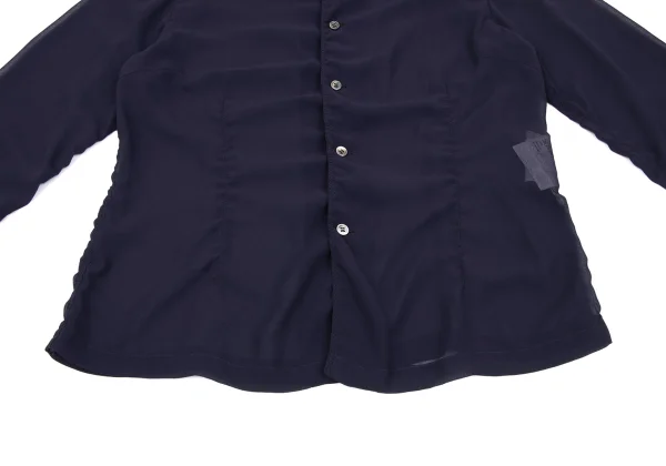 COMME des GARCONS Poly Puckering See-through Shirt K-163277_007