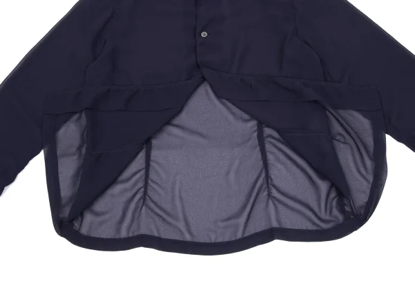 COMME des GARCONS Poly Puckering See-through Shirt K-163277_008