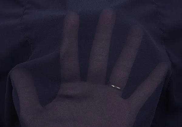 COMME des GARCONS Poly Puckering See-through Shirt K-163277_010