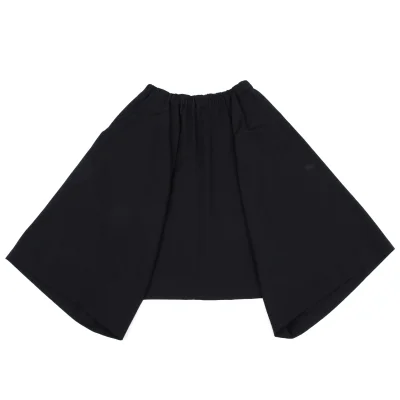 COMME des GARCONS Wool Gaba Tuck Dropped Crotch Pants