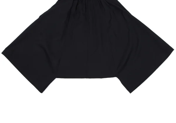 COMME des GARCONS Wool Gaba Tuck Dropped Crotch Pants K-163278_010