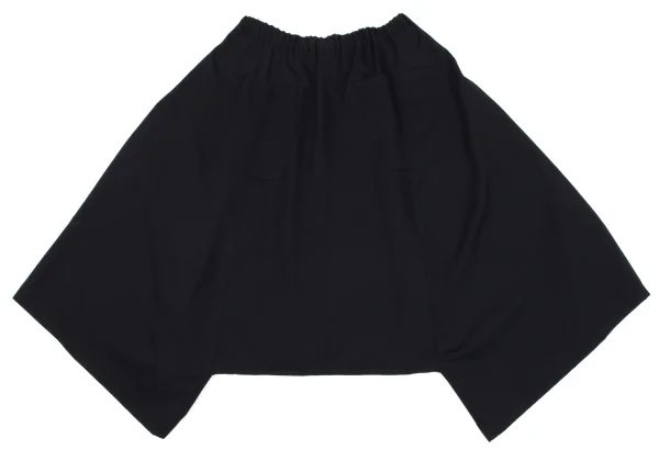 COMME des GARCONS Wool Gaba Tuck Dropped Crotch Pants K-163278_012