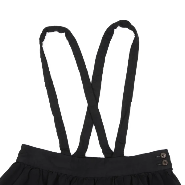 COMME des GARCONS Polyester Suspender Dropped Crotch Pants K-163280_003