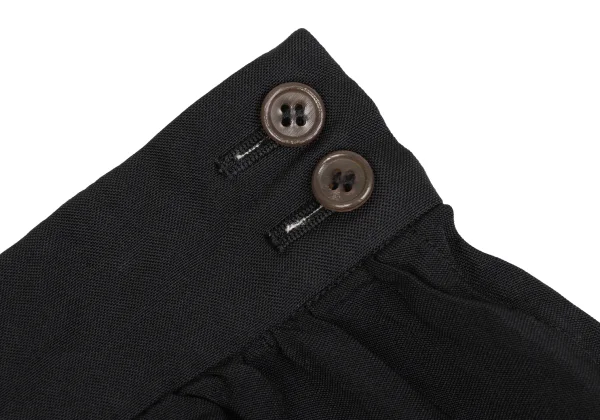 COMME des GARCONS Polyester Suspender Dropped Crotch Pants K-163280_004