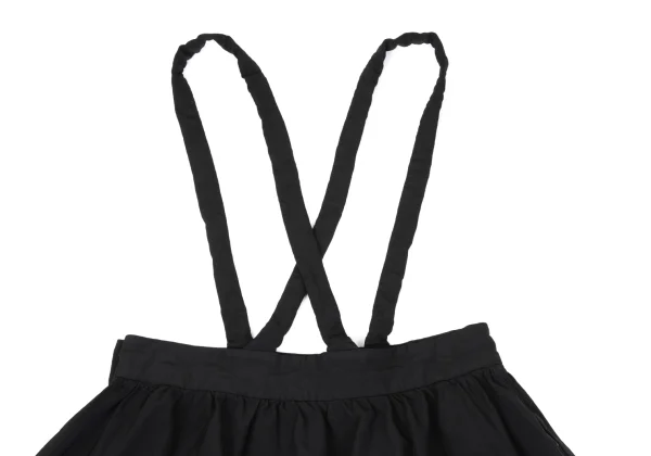 COMME des GARCONS Polyester Suspender Dropped Crotch Pants K-163280_010