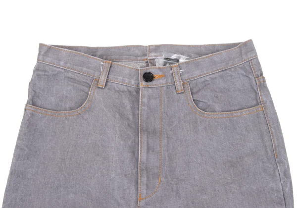 tricot COMME des GARCONS Dyed Cinch Buckle Jeans K-163281_002