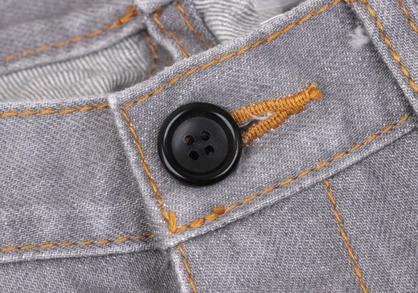 tricot COMME des GARCONS Dyed Cinch Buckle Jeans K-163281_003