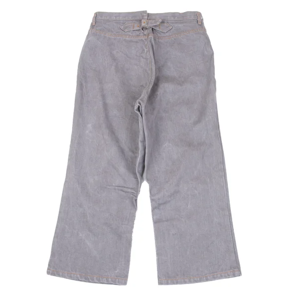 tricot COMME des GARCONS Dyed Cinch Buckle Jeans K-163281_008