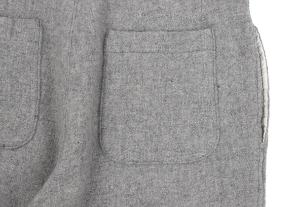 tricot COMME des GARCONS Fulling Wool Tapered Pants K-163282_009