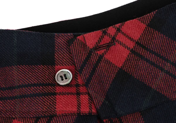 tricot COMME des GARCONS Half Wrap Checked Skirt K-163284_007