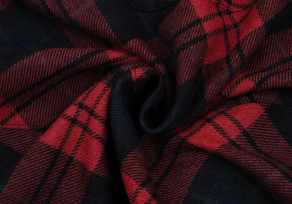 tricot COMME des GARCONS Half Wrap Checked Skirt K-163284_012