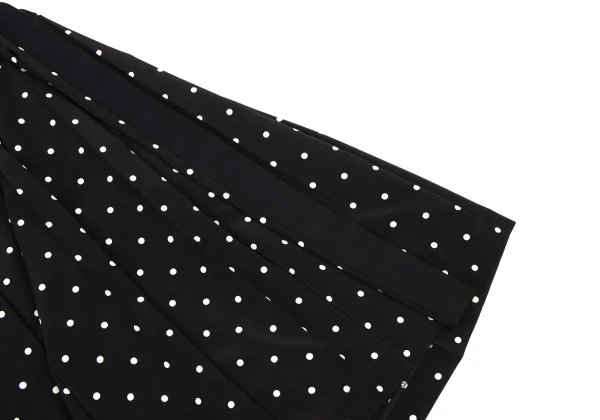 tricot COMME des GARCONS Side Tape Dot Pleated Skirt K-163285_007