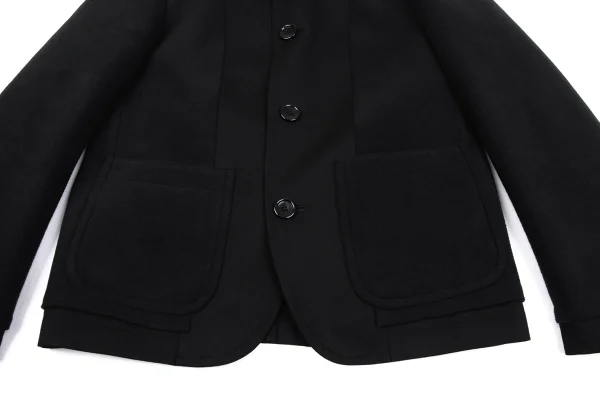 tricot COMME des GARCONS Wool Fleece Switching Reversible Jacket K-163289_008