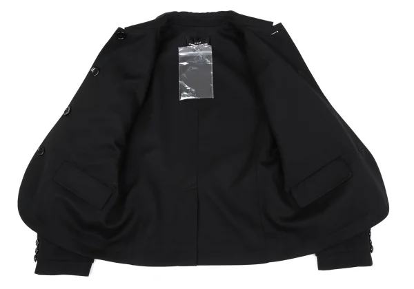 tricot COMME des GARCONS Wool Fleece Switching Reversible Jacket K-163289_010