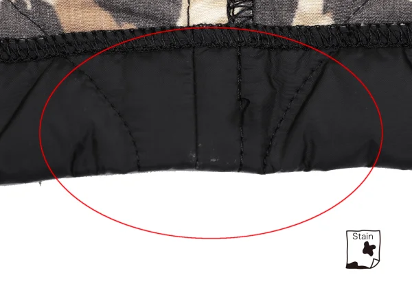 tricot COMME des GARCONS Leopard Print Lining Padded Quilting Coat K-163290_014