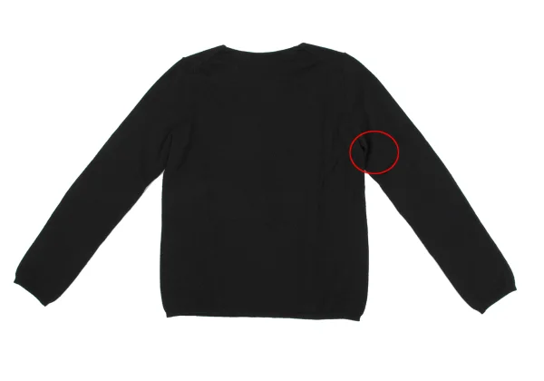 COMME des GARCONS Wool Message Knit K-163291_014