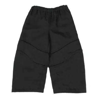 COMME des GARCONS Nylon Cut-off Switching Cropped Pants