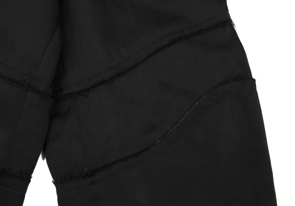 COMME des GARCONS Nylon Cut-off Switching Cropped Pants K-163292_006