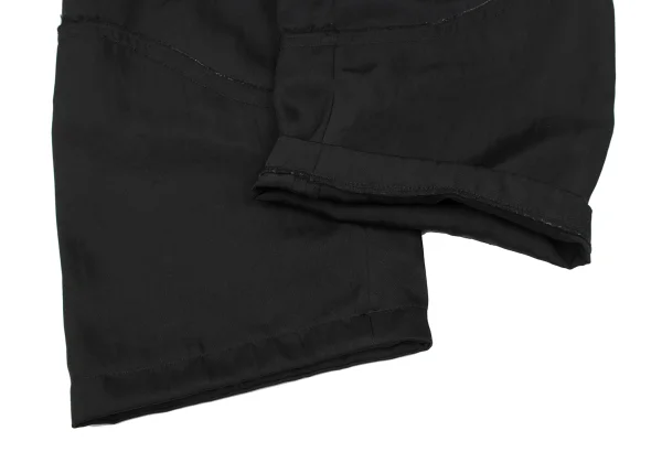 COMME des GARCONS Nylon Cut-off Switching Cropped Pants K-163292_007