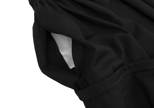 COMME des GARCONS Wool Gaba Side Pouch Design Skirt K-163294_006