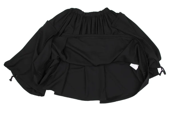 COMME des GARCONS Wool Gaba Side Pouch Design Skirt K-163294_012