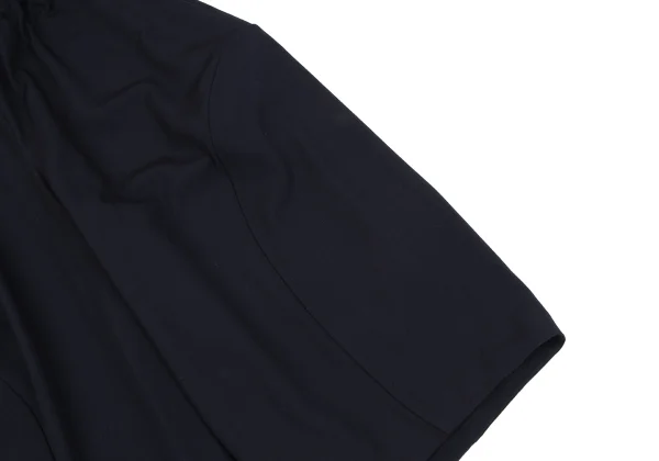 COMME des GARCONS Wool Gaba Round Switching Wide Cropped Pants K-163296_006