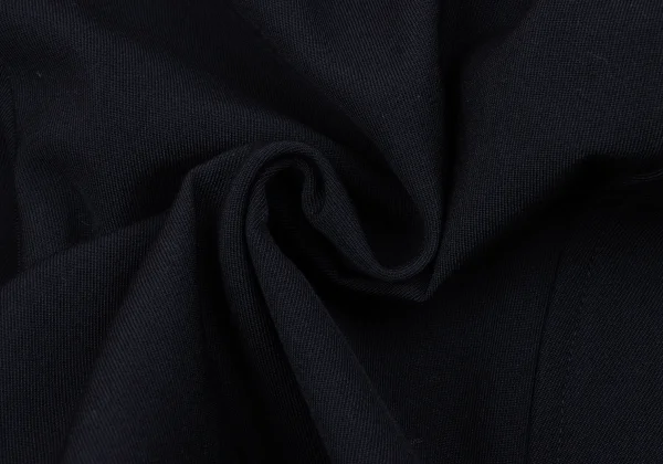 COMME des GARCONS Wool Gaba Round Switching Wide Cropped Pants K-163296_009