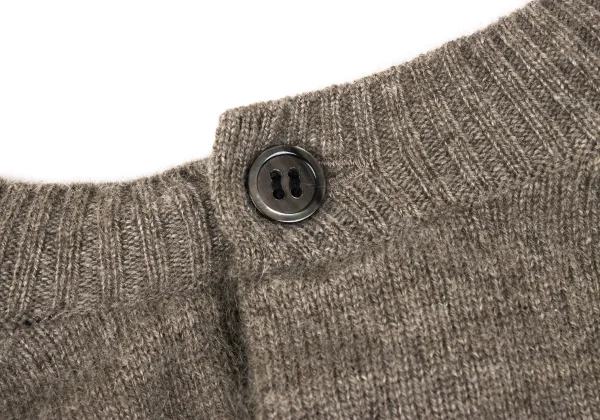 tricot COMME des GARCONS Cashmere Buck Button Knit Sweater K-163298_012