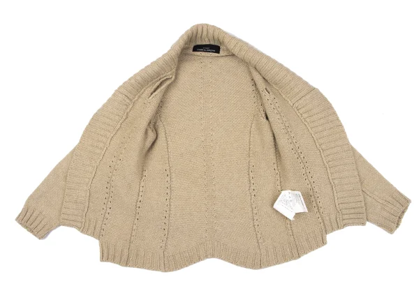 tricot COMME des GARCONS Hole Design Buttonless Knit Cardigan K-163299_009