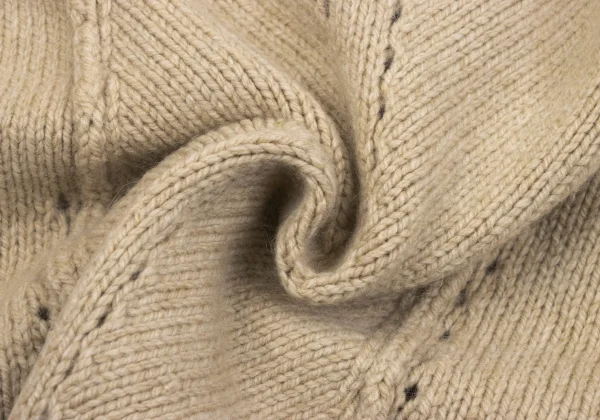 tricot COMME des GARCONS Hole Design Buttonless Knit Cardigan K-163299_012