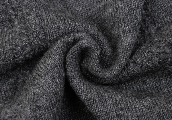 tricot COMME des GARCONS Back Opening Wool Knit Cardigan K-163300_011