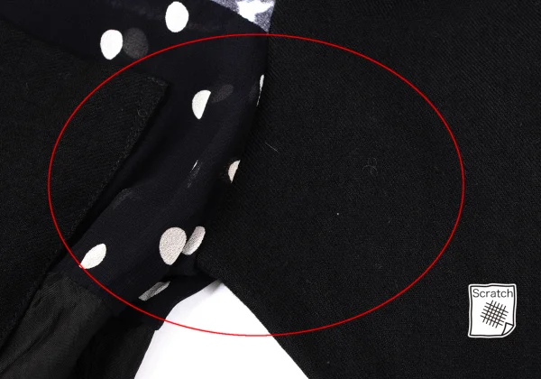 tricot COMME des GARCONS Different Material Switching Shirt K-163301_004