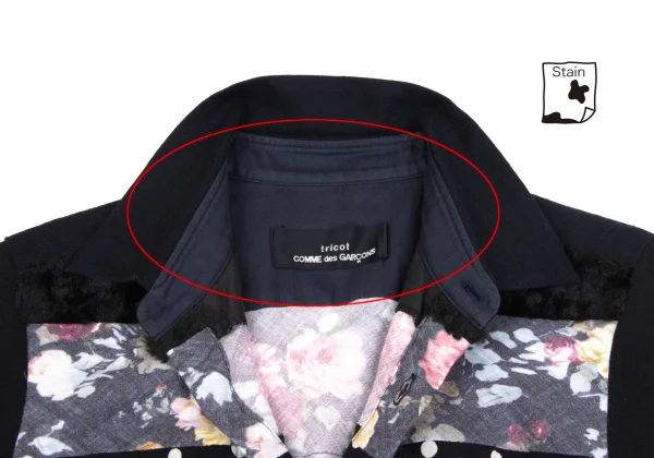 tricot COMME des GARCONS Different Material Switching Shirt K-163301_007