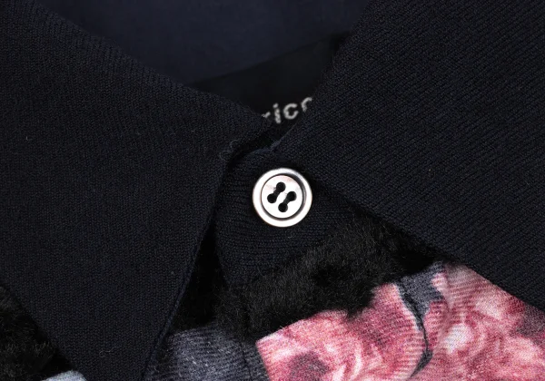 tricot COMME des GARCONS Different Material Switching Shirt K-163301_008