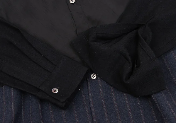 tricot COMME des GARCONS Different Material Switching Shirt K-163301_012
