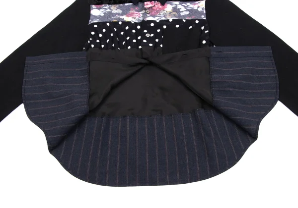 tricot COMME des GARCONS Different Material Switching Shirt K-163301_014