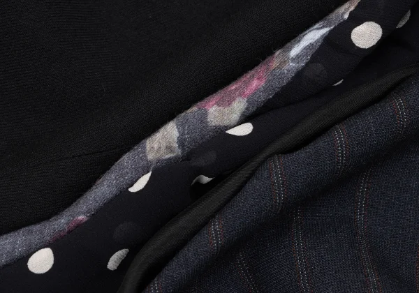 tricot COMME des GARCONS Different Material Switching Shirt K-163301_017