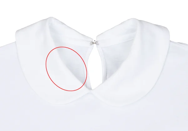 tricot COMME des GARCONS Cotton Switching Tiered Round Collar T-shirt K-163302_003