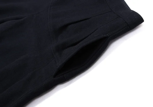 tricot COMME des GARCONS Wool Blend Tuck Design Cropped Wide Pants K-163305_003