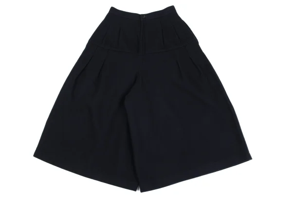 tricot COMME des GARCONS Wool Blend Tuck Design Cropped Wide Pants K-163305_006