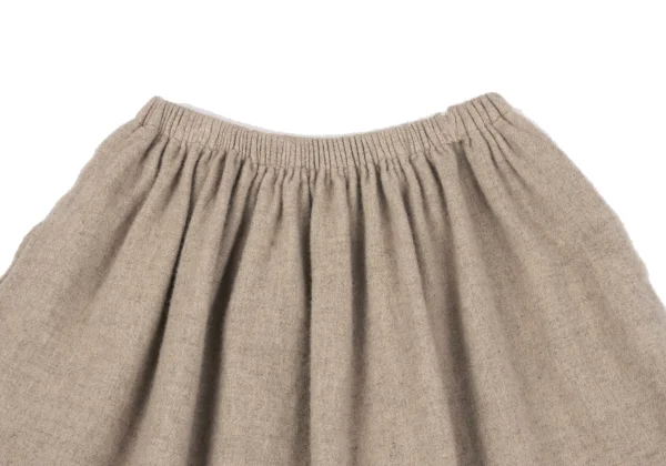 tricot COMME des GARCONS Fulling Wool Ruffle Skirt  K-163306_003