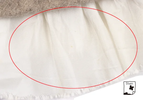 tricot COMME des GARCONS Fulling Wool Ruffle Skirt  K-163306_008