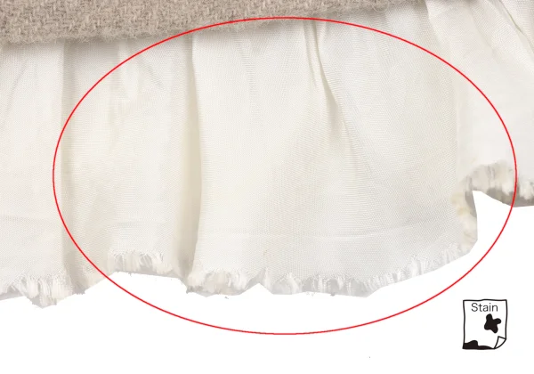 tricot COMME des GARCONS Fulling Wool Ruffle Skirt  K-163306_009