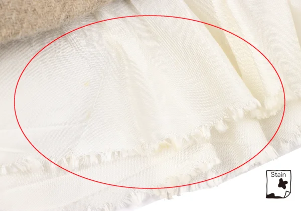 tricot COMME des GARCONS Fulling Wool Ruffle Skirt  K-163306_012