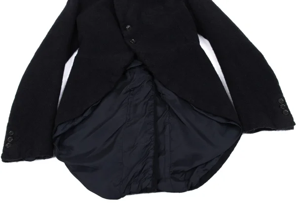 COMME des GARCONS Wool 2B Swallowtail Jacket K-163310_011