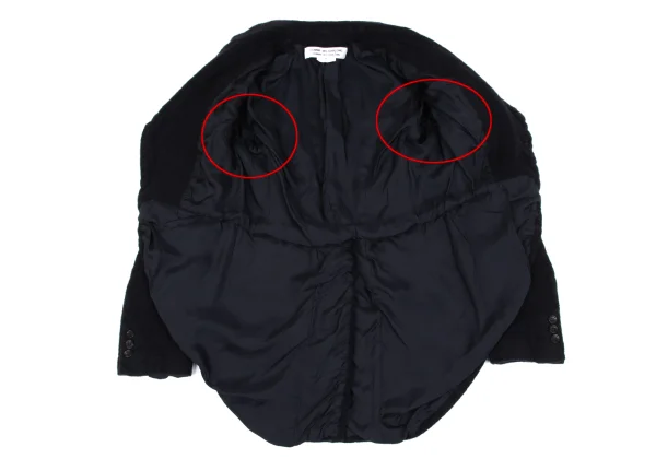 COMME des GARCONS Wool 2B Swallowtail Jacket K-163310_012