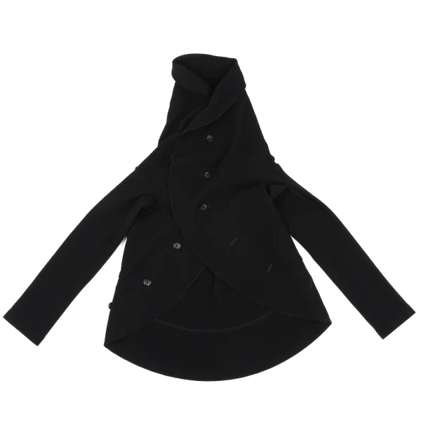 COMME des GARCONS Wool Deformation Design Stretch Jacket K-163311_002